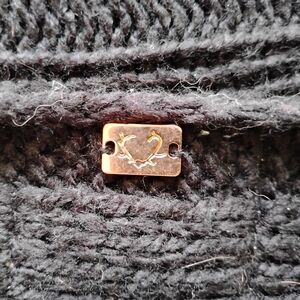 For Love And Lemons Black Knit Sweater Dress